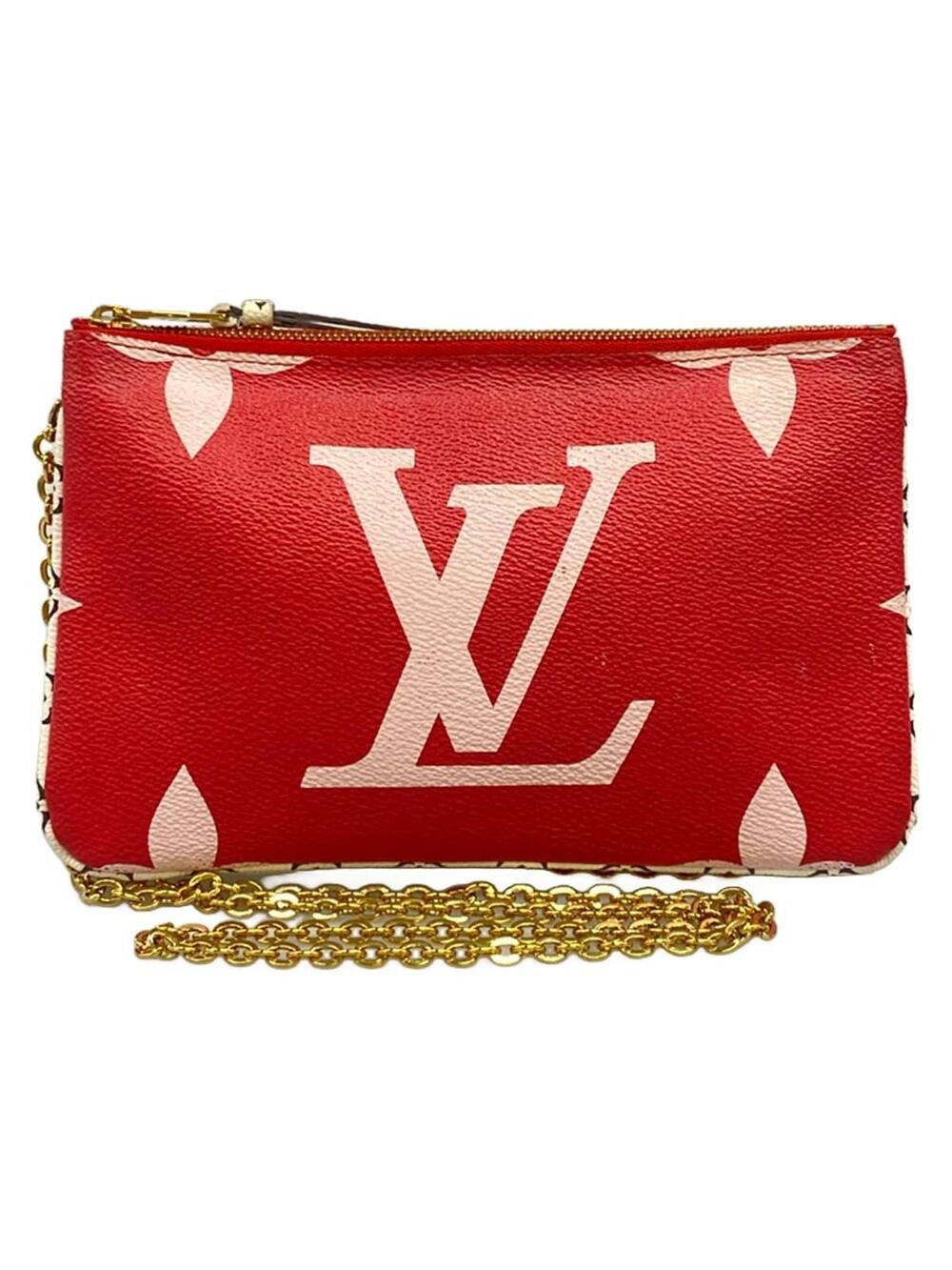 Louis Vuitton Pochette Double Zip Rouge #371723L99B
